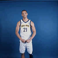 themadants basketball nba flex muscles GIF
