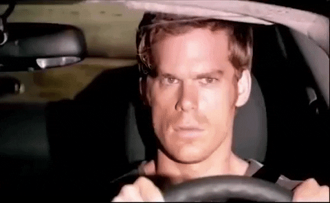 driving michael c hall GIF