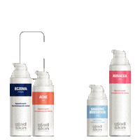 gladskin skin acne eczema rosacea Sticker