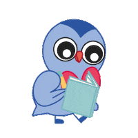 Springring cartoon friends school animal Sticker