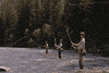 brad pitt fishing GIF