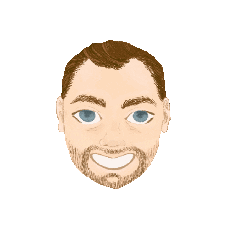 kat-vita giphyupload news smiling talking Sticker