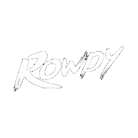 therowdyclub rowdy rowdyclub therowdyclub rowdywear Sticker