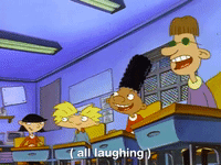 hey arnold nicksplat GIF