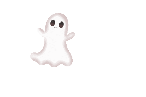 Halloween Ghost Sticker