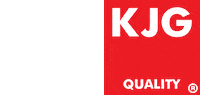 kjg_as red logos med copper Sticker