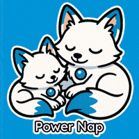 Blueaesthetic Powernap GIF
