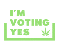 Cannabisreferendum Sticker by HealthNotHandcuffs