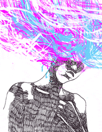art illustration GIF by G1ft3d