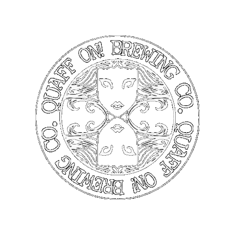 quaffonbrewingco giphygifmaker beer craftbeer brewery Sticker