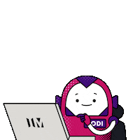 Robot Wait Sticker by IMDASG