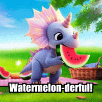 July 4Th Summer GIF by Divineasaur
