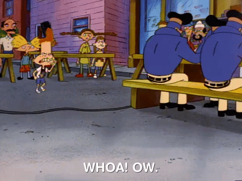 hey arnold nicksplat GIF