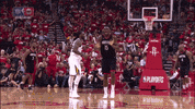 Yell Nba Playoffs GIF by NBA