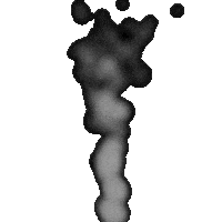 Black Smoke Sticker