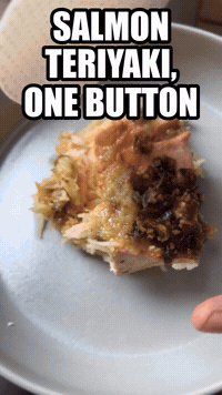 Salmon Teriyaki, One Button | Rice Robot