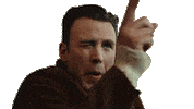 Chris Evans Sticker by Knives Out