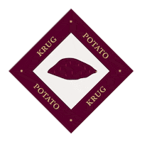 Krugchampagne potato krug worldofcraft krugchampagne Sticker