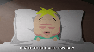 sick butters stotch GIF by South Park 