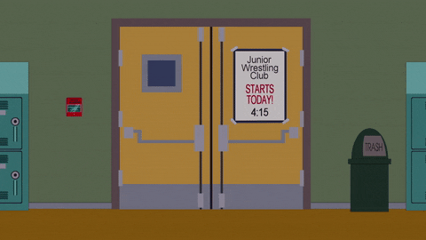 school door GIF by South Park 