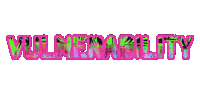 Cyber Security Text Sticker
