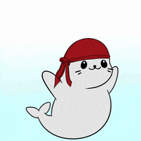 Scared Big Eyes GIF by Sappy Seals Community