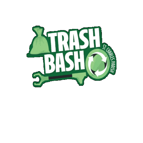 stcharlesgov giphygifmaker scp st charles parish trash bash Sticker