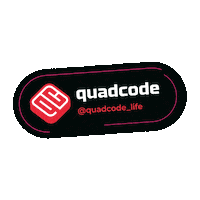 Quadcode_Life quadcode кодик квадкод codic Sticker