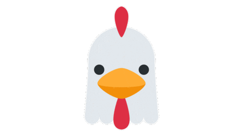 emojivid giphyupload animals emoji chicken Sticker