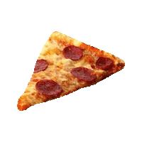hungry pizza STICKER by imoji