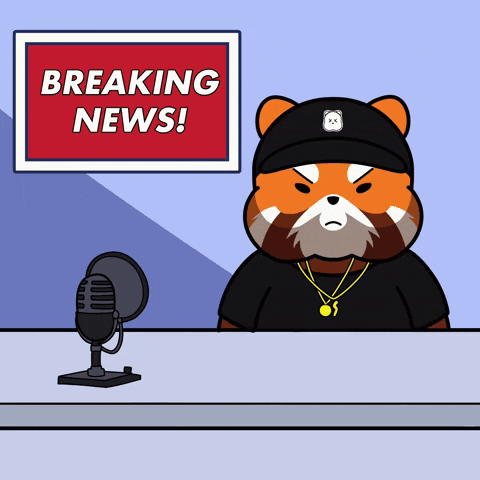 News Breaking GIF by Kanpai Pandas