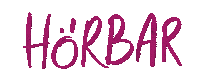 Typo Purpur Sticker by Saftig Magazin