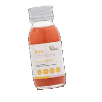 beeimmune sun bee honey bees Sticker