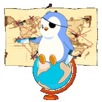 World Domination Crypto Sticker by Pudgy Penguins