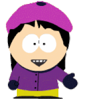 south park wave STICKER