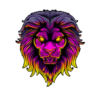 King Lion Sticker