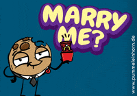 Marry Me Rainbow GIF by Pummeleinhorn