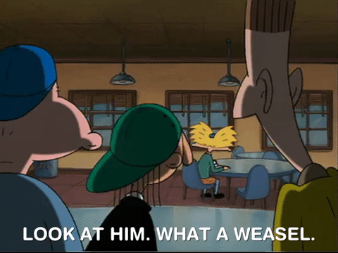 hey arnold nicksplat GIF