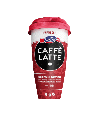 Iced Coffee Ski Sticker by Emmi Schweiz AG