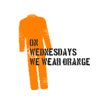 alcotraz_uk orange prison jail jumpsuit Sticker