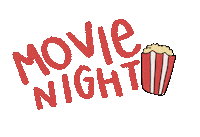 Netflix Popcorn Sticker