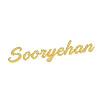 Logo Gold Sticker by sooryehanofficial
