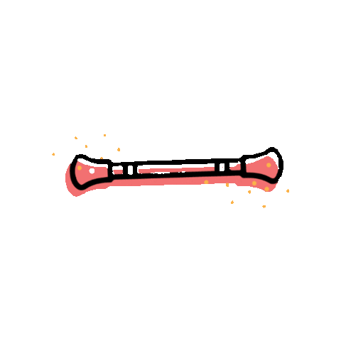 fortedancetwirl atlanta twirl Forte baton Sticker