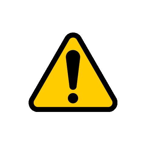 Danger Warning Sticker