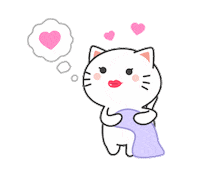 Cat Love Sticker by KIKI