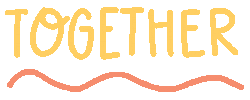 Stronger Together Community Sticker by Brkich Design Group