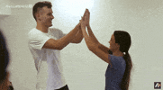 awesomenesstv twinmyheart twins veronicamerrell vanessamerrell merrelltwins lol yes teamwork GIF