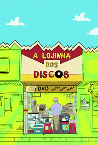 Disco L GIF by MonaDesenhando