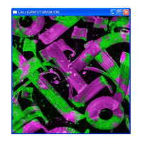 Pokras Calligrafuturism Sticker by POST-WEB