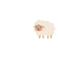 Mahalo Sheep Sticker by mahalo eco blinds